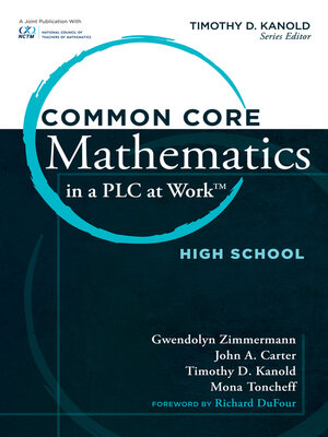 cover image of Common Core Mathematics in a PLC at Work&#174;, High School
